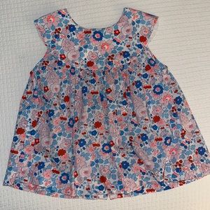 Jacadi Liberty Print Blouse